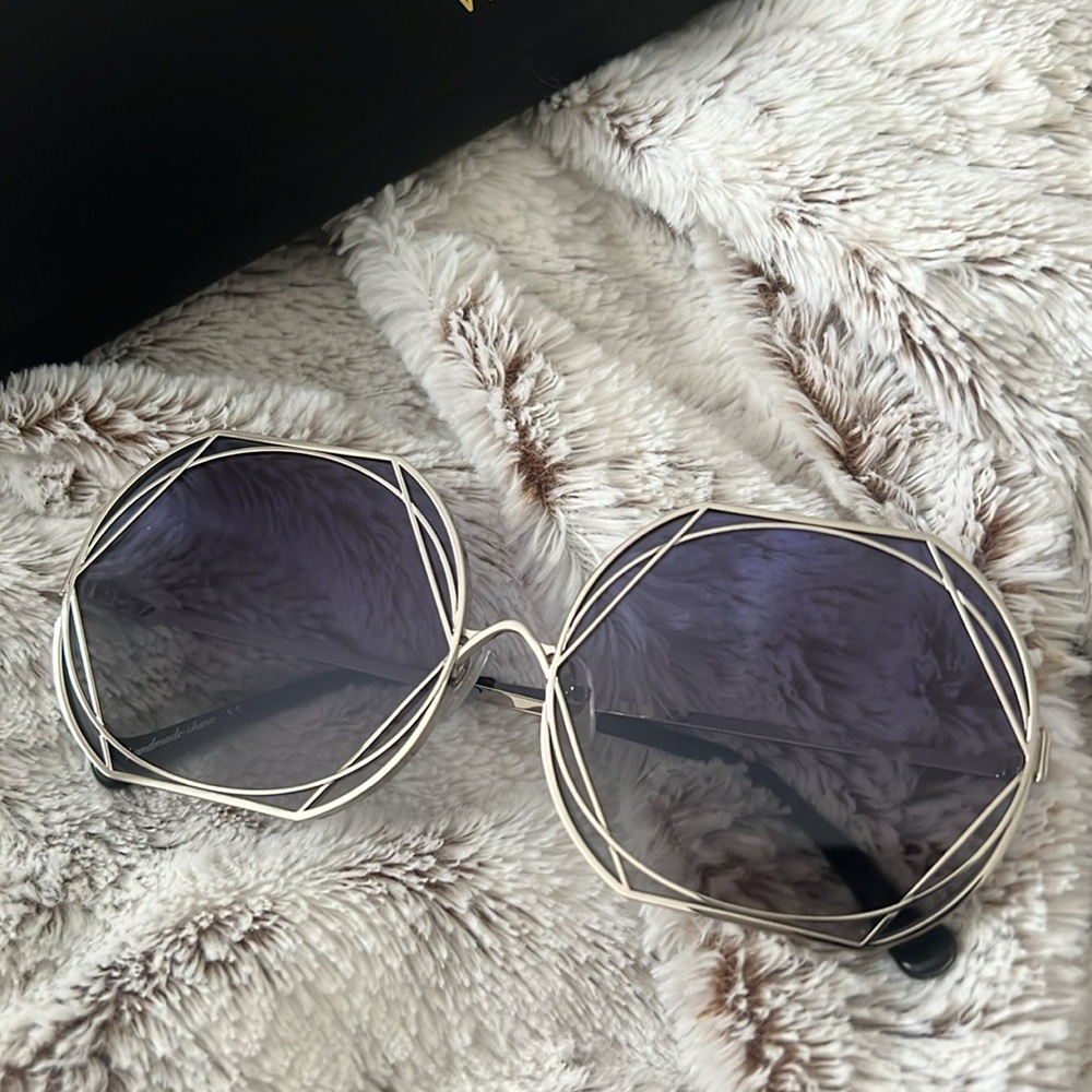 Wildfox Regency Sunglasses silver NIB - Picture 3 of 4